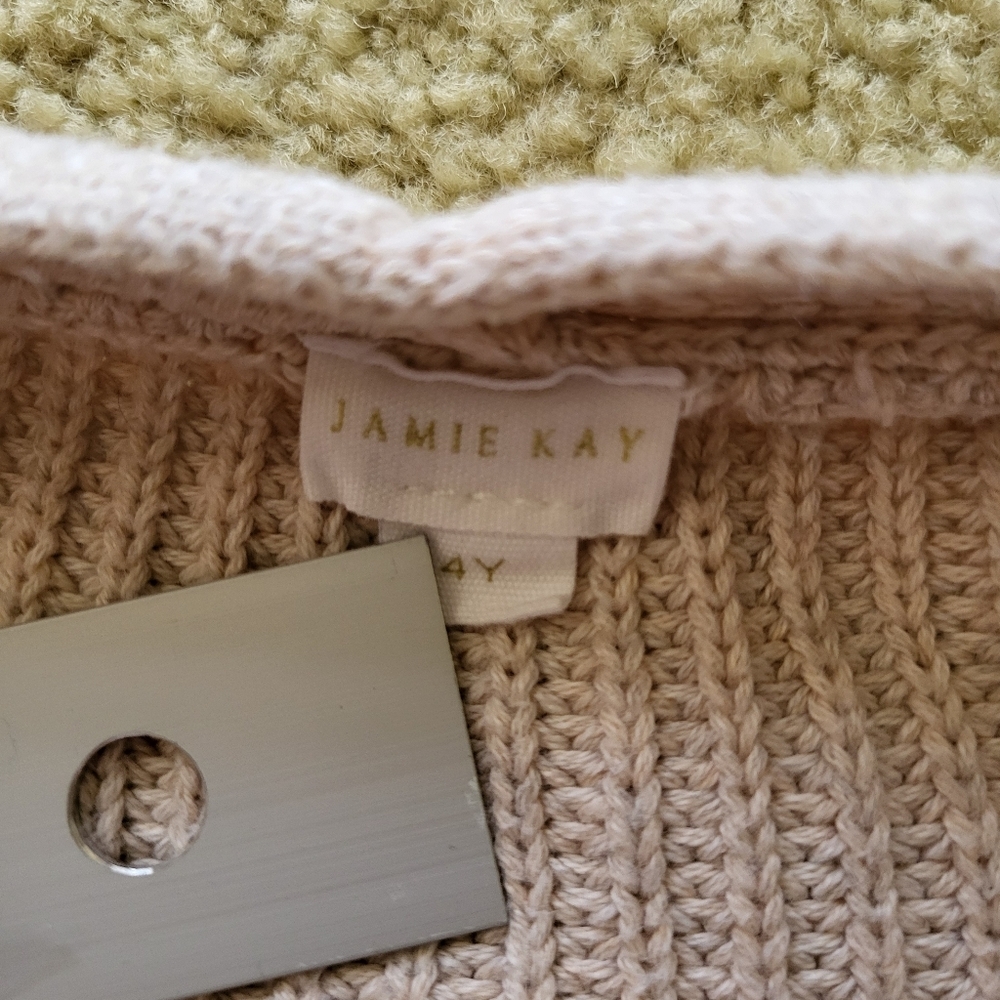 kids Cream Knit Cardigan Sweater 4y - Picture 7 of 8